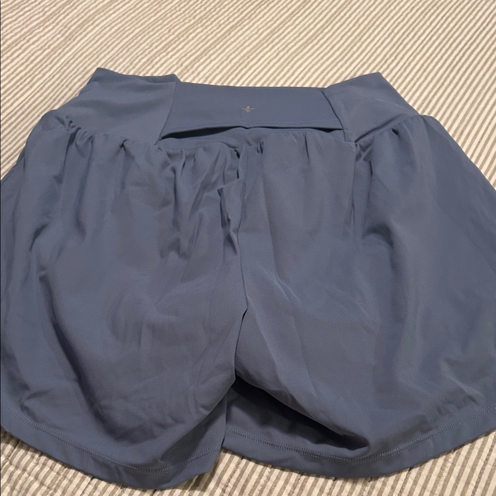 HALARA Slate Blue Double-Layer Athletic Skort - Picture 4 of 4